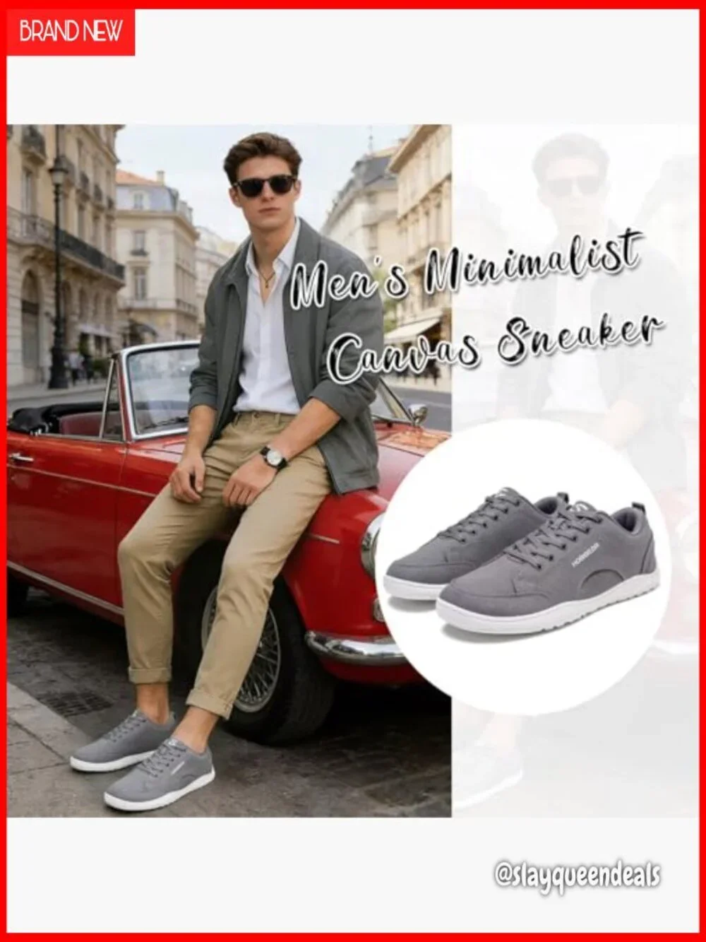 Minimalist Barefoot Canvas Sneakers Wide Toe Zero Drop Walking Shoes